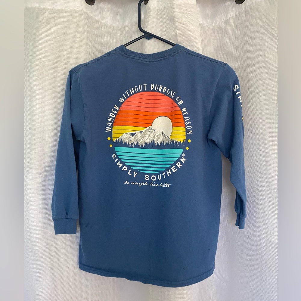 Simply Southern Youth Long sleeved Graphic Tee